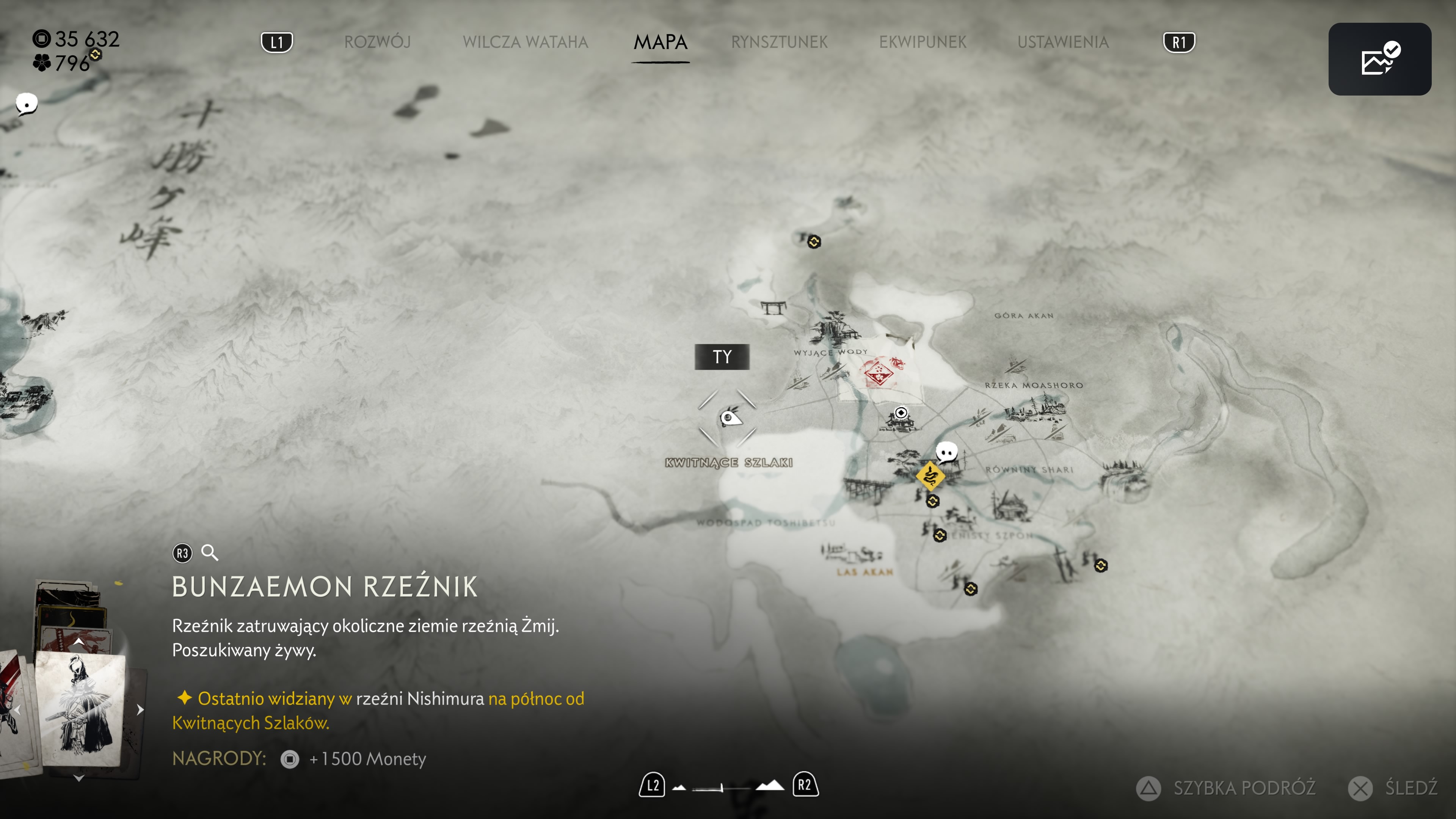Ghost of Yotei Echoes of Sekigahara: Pogórze Ashoro, Stojaki na bambusy do ścięcia
