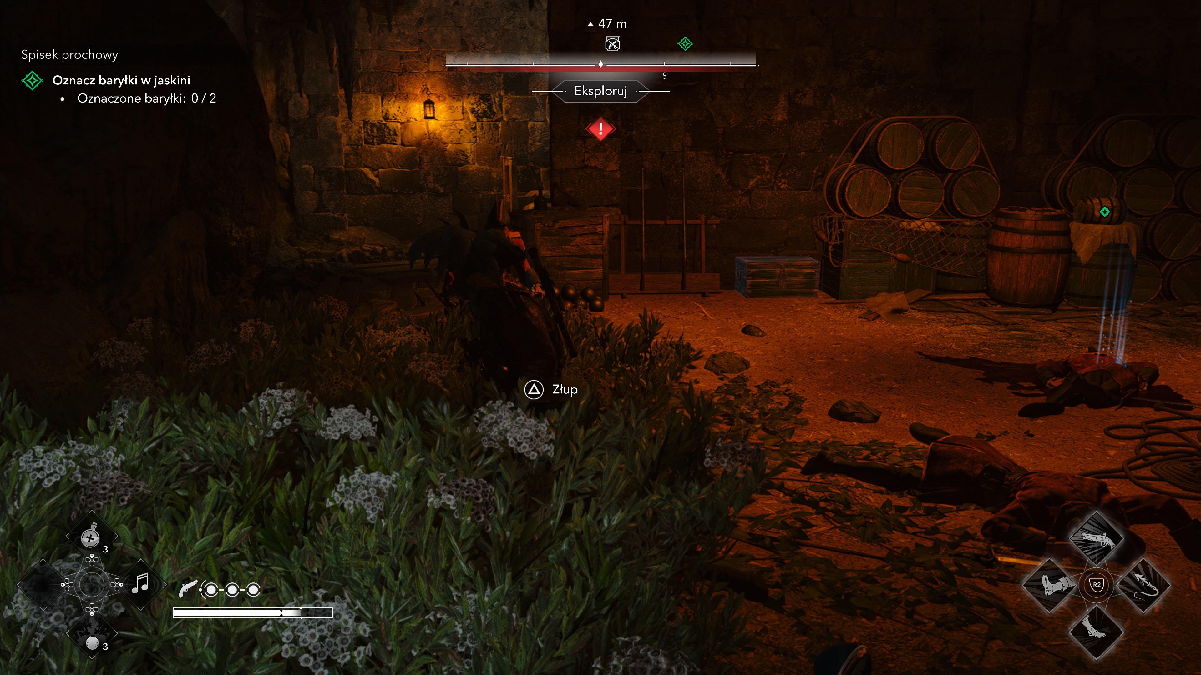 Assassin's Creed Black Flag Resynced - Spisek prochowy: baryłki, oznaczanie