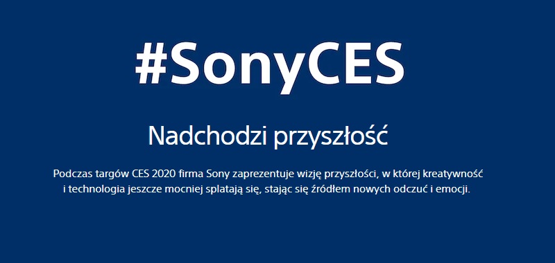 Sony zaprasza na konferencję podczas CES 2020. Gracze wierzą w prezentację PS5
