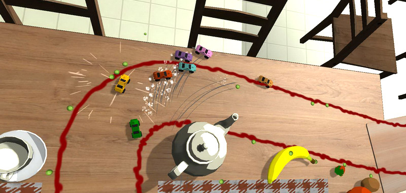 Tinker Racers wygląda jak kultowe Micro Machines. Lokalny multiplayer dla 4 graczy na zwiastunie