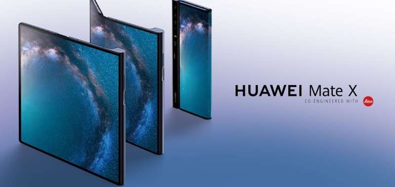 Huawei Mate X wygląda świetnie. Składany smartfon z Chin