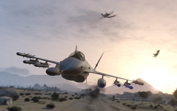 Ace Combat w GTA V? - więcej lotniczych wyzwań w sandboksie Rockstar!