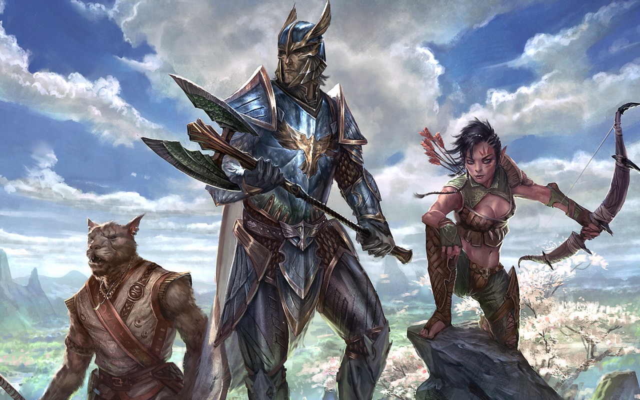 The Elder Scrolls Online: kreacja postaci , tryb FPP, potyczki, eksploracja!