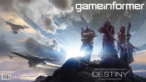 Destiny na okładce Game Informera