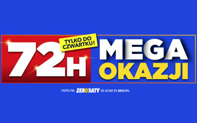 72h mega okazji w RTV Euro AGD! Mysz SteelSeries za 124,99 zł, XSX + Forza Horizon 5 + FIFA 22 za 2766 zł