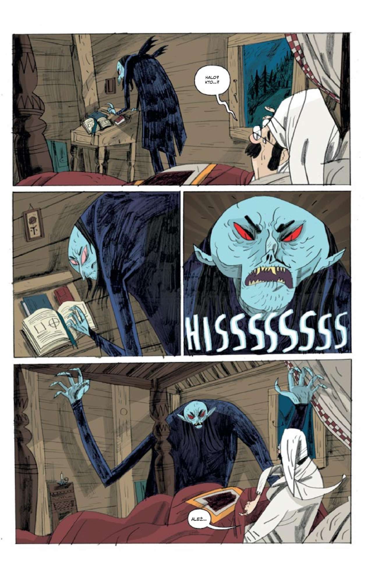 Wampiry w klasycznym wydaniu - recenzja komiksu "Pan Higgins wraca do domu"