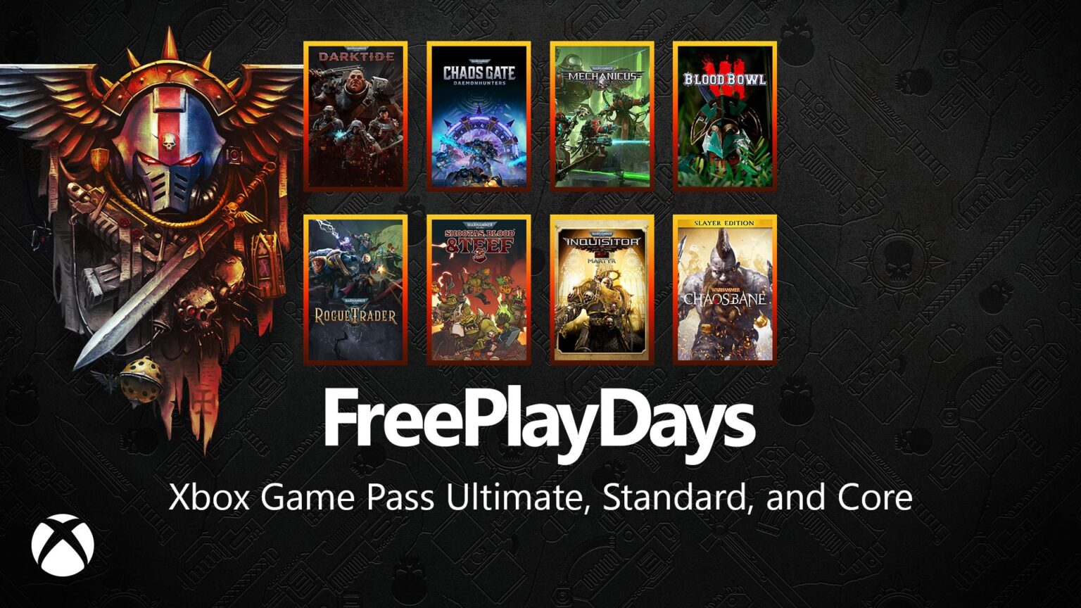 Free Play Days Warhammer