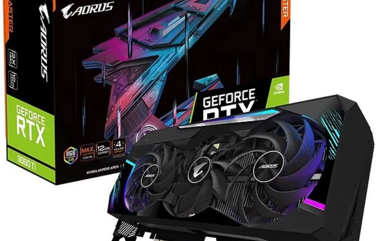 Gigabyte GeForce RTX 3080 AORUS MASTER LHR 10GB GDDR6X