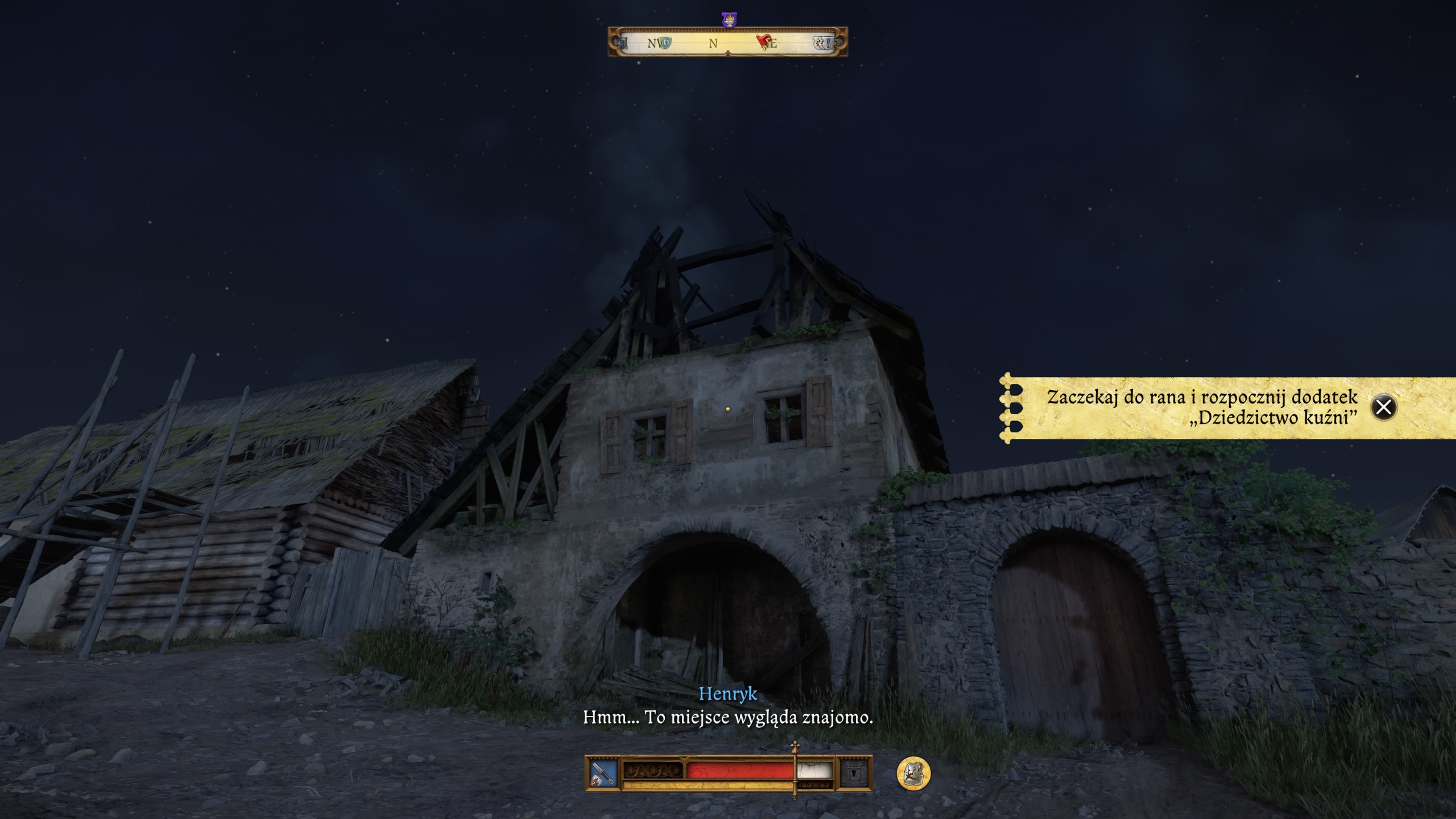 Kingdom Come Deliverance 2 - Adept: start dodatku Dziedzictwo Kuźni, Magdalena, test ustny, sprzątanie, szyld