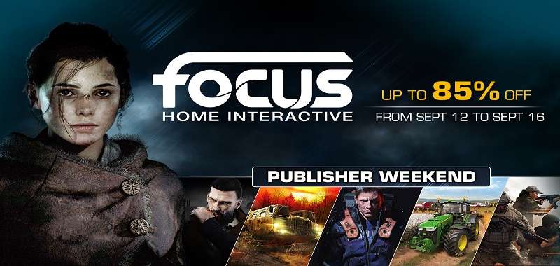 Focus Home Interactive. Weekend wydawcy na Steam, do -85% taniej!