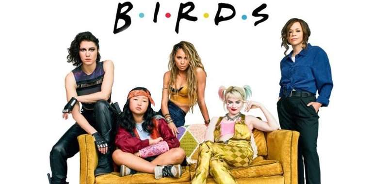 Birds of Prey na nowej grafice promującej. Genialne nawiązanie do serialu &quot;Przyjaciele&quot;