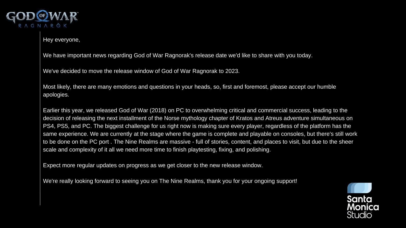 God of War Rangnarok - fejk