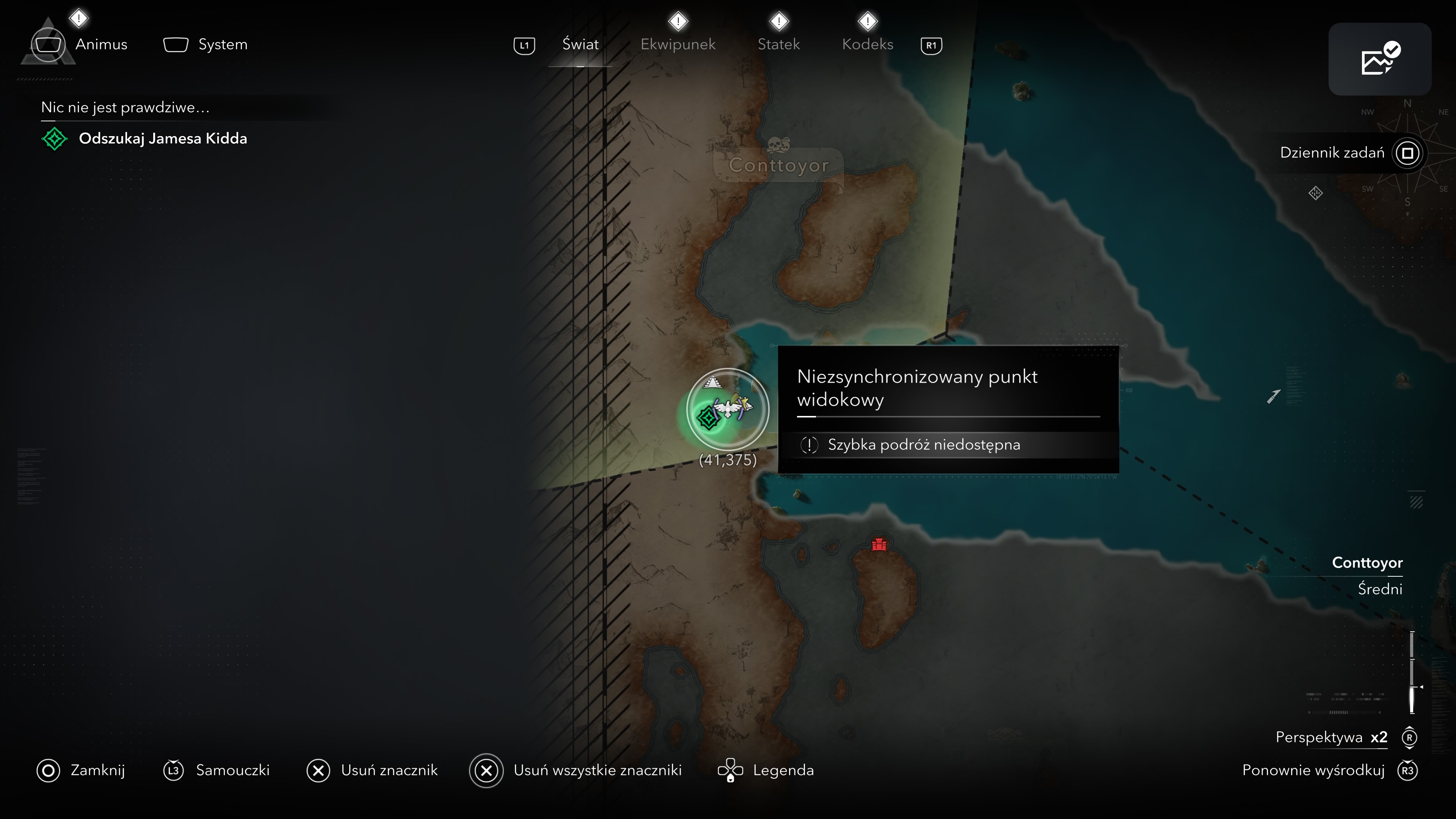 Assassin's Creed Black Flag Resynced - Wieże synchronizacyjne, punkty widokowe na Tulum