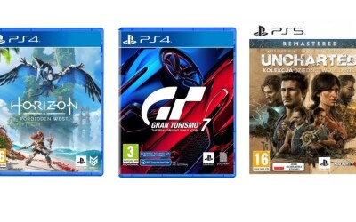 Gry na PS5 i PS4 w promocji. Horizon Forbidden West, Gran Turismo 7 i Uncharted: Kolekcja Dziedzictwo Złodziei