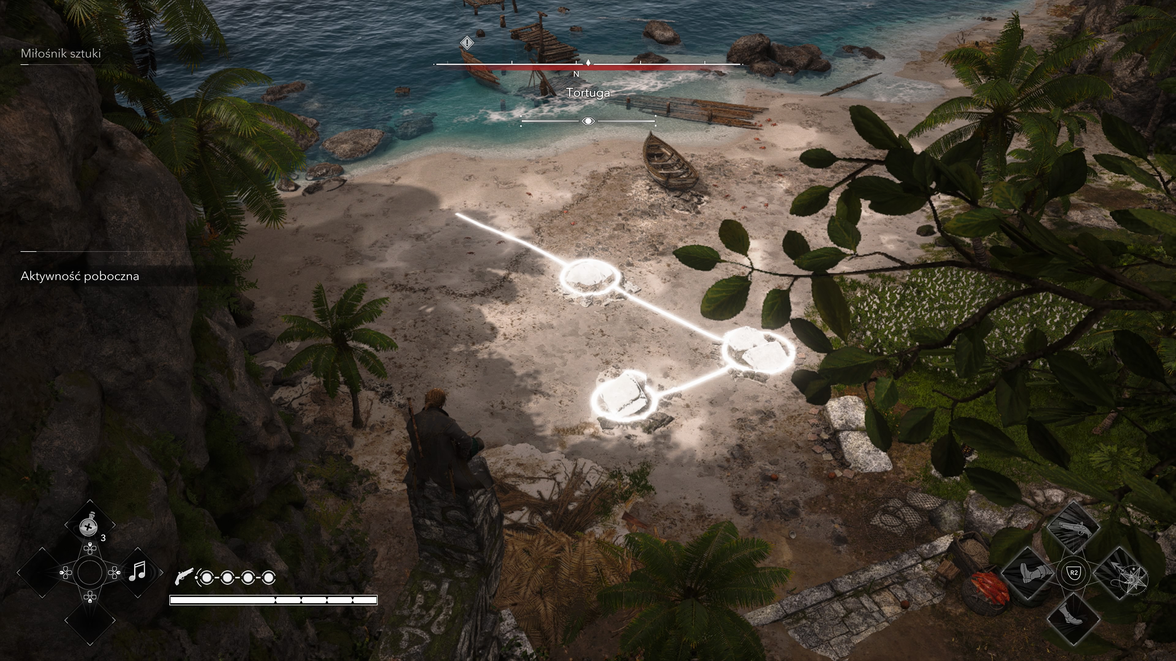 Assassin's Creed Black Flag Resynced - Stele Majów na Tortuga