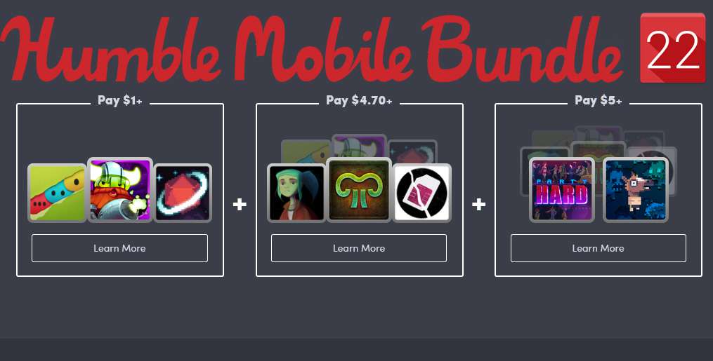 Humble Mobile Bundle 22 - 8 gier mobilnych za 16 złotych