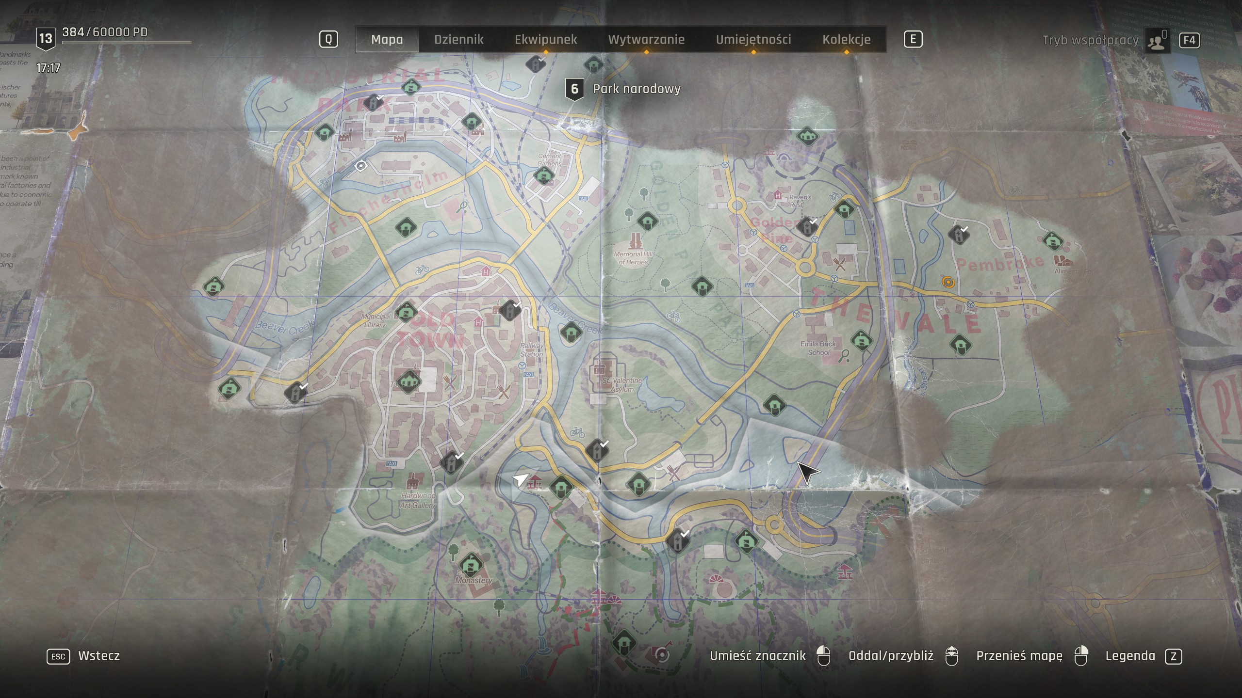 Dying Light The Beast - Pełna mapa gry: wszystkie bezpieczne strefy i podstacje