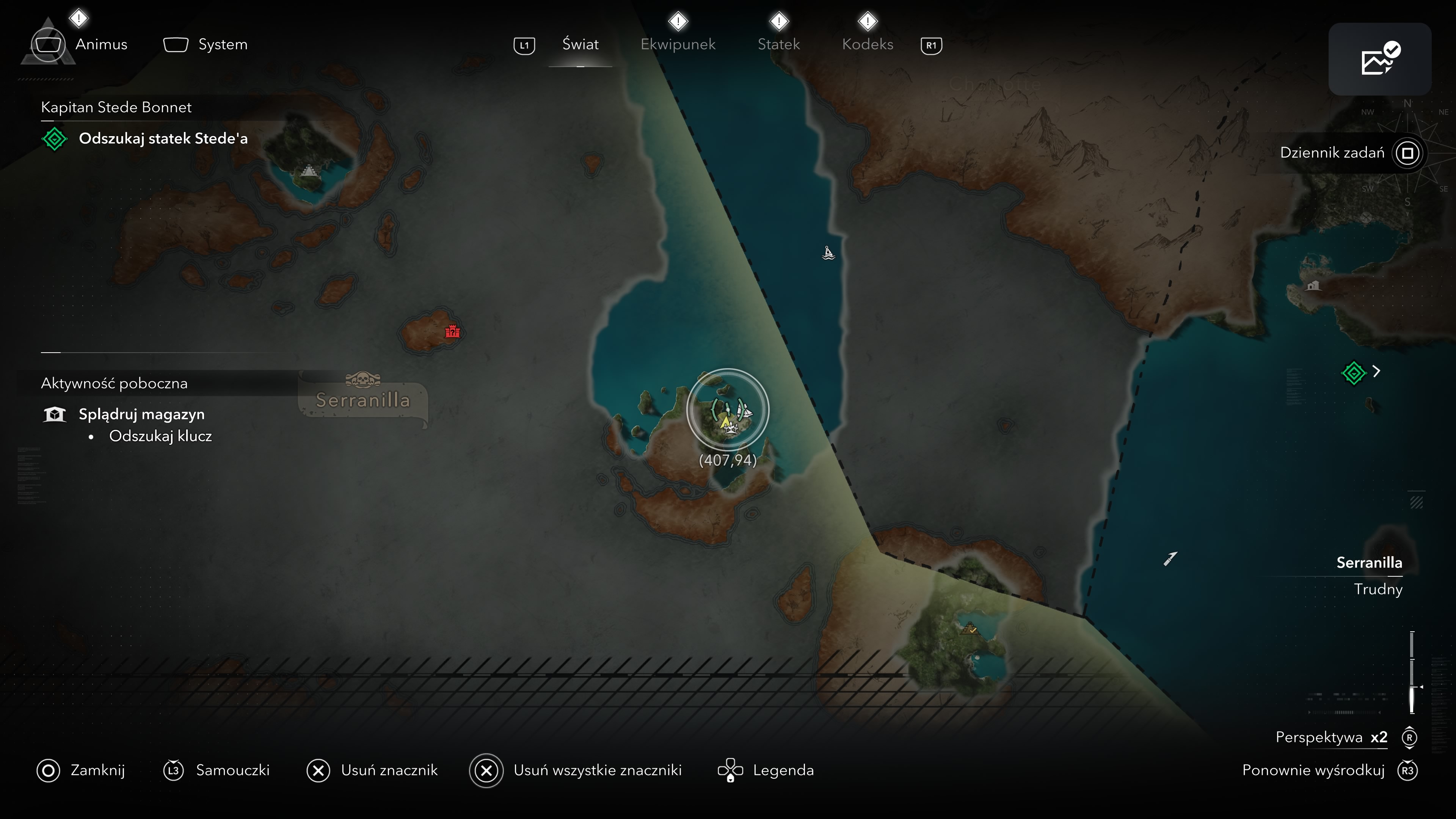 Assassin's Creed Black Flag Resynced - Mapa skarbu z New Bone: lokalizacja, gdzie jest?