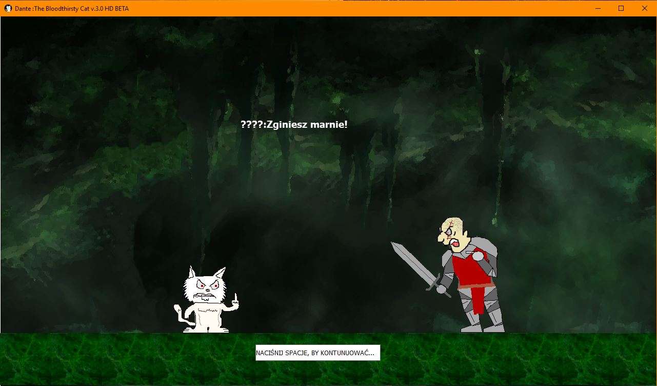 Mój system prowadzenia fabuły - dialogi i (czasem) animacje.