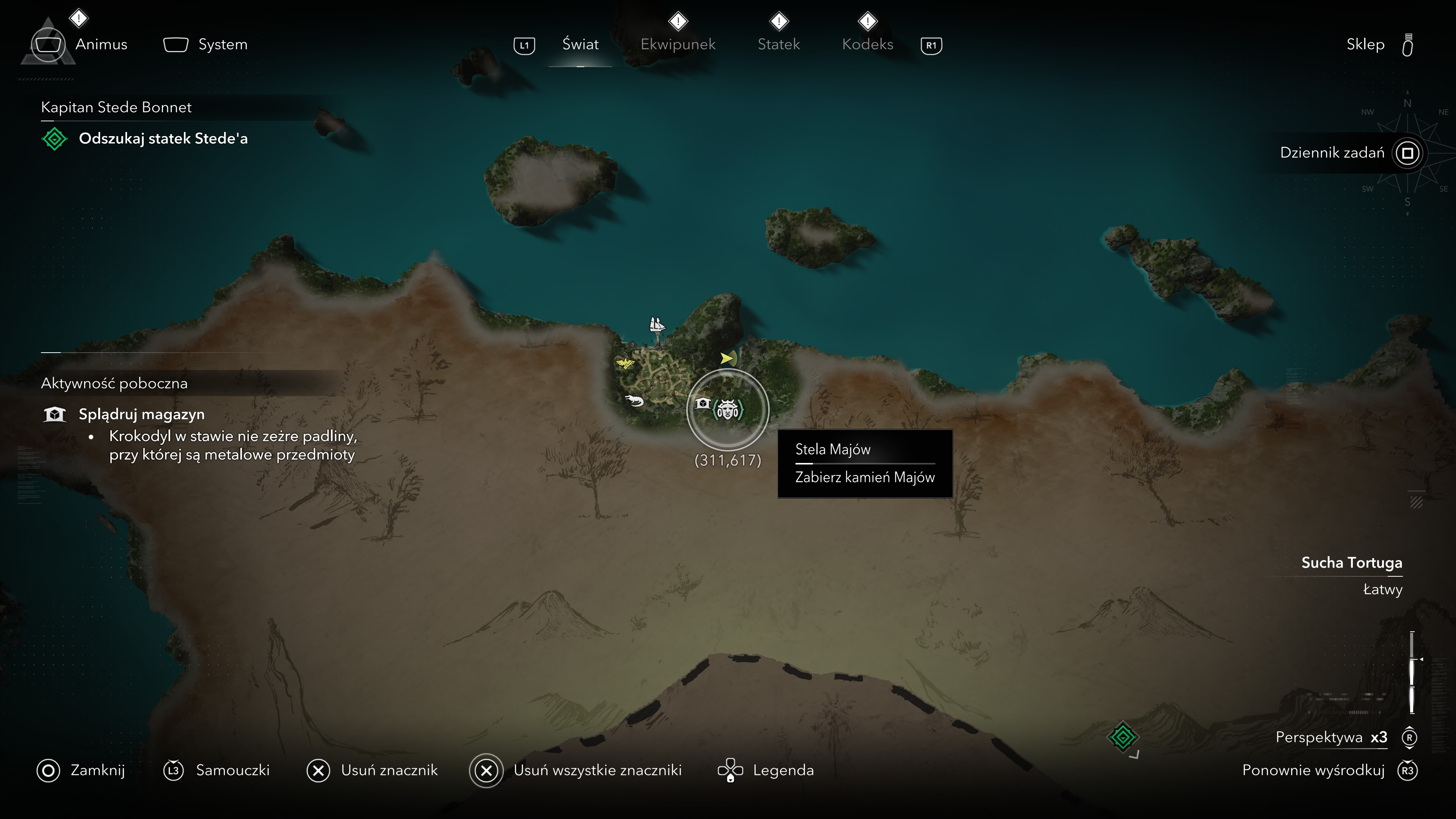Assassin's Creed Black Flag Resynced - Stele Majów na Matanzas