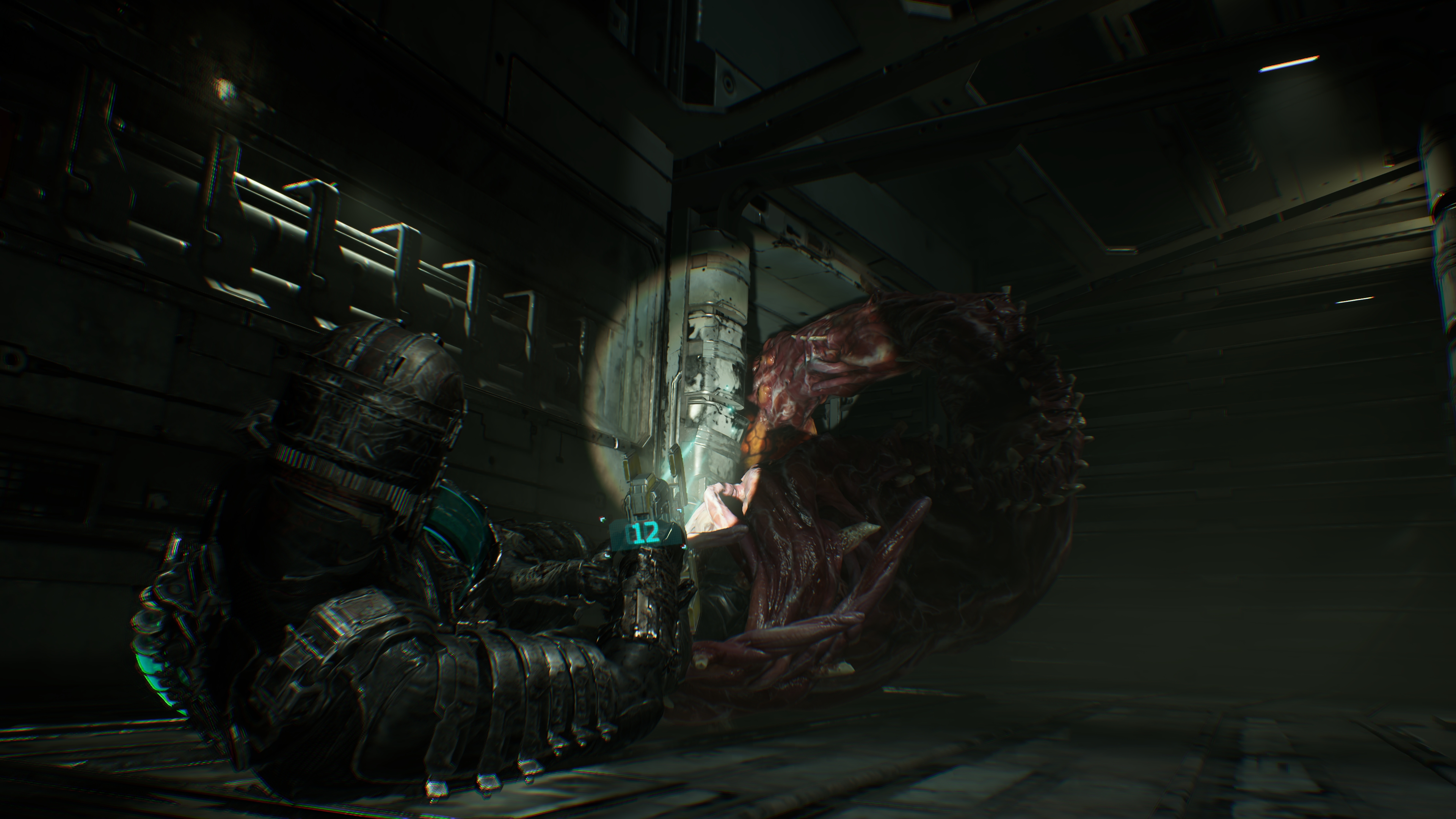 Dead Space Remake - Korekta kursu (rozdział 3): Hangar, pokład inżynierski, konsolowa sterowania, centryfuga 7