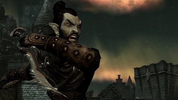 Jak prezentują się Dunmerowie w krainie Skyrim?