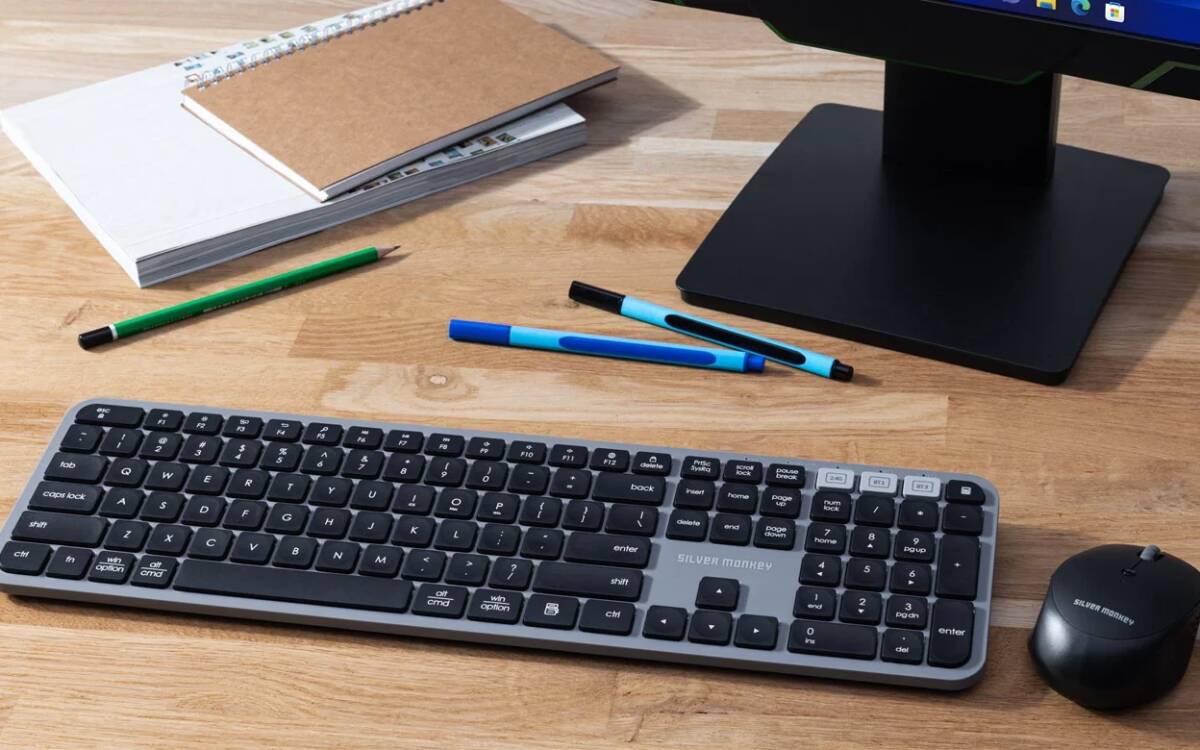 Promocja na klawiatury bezprzewodowe Silver Monkey K90 i Logitech MK295 (bezprzewodowe) - od 69,99 zł