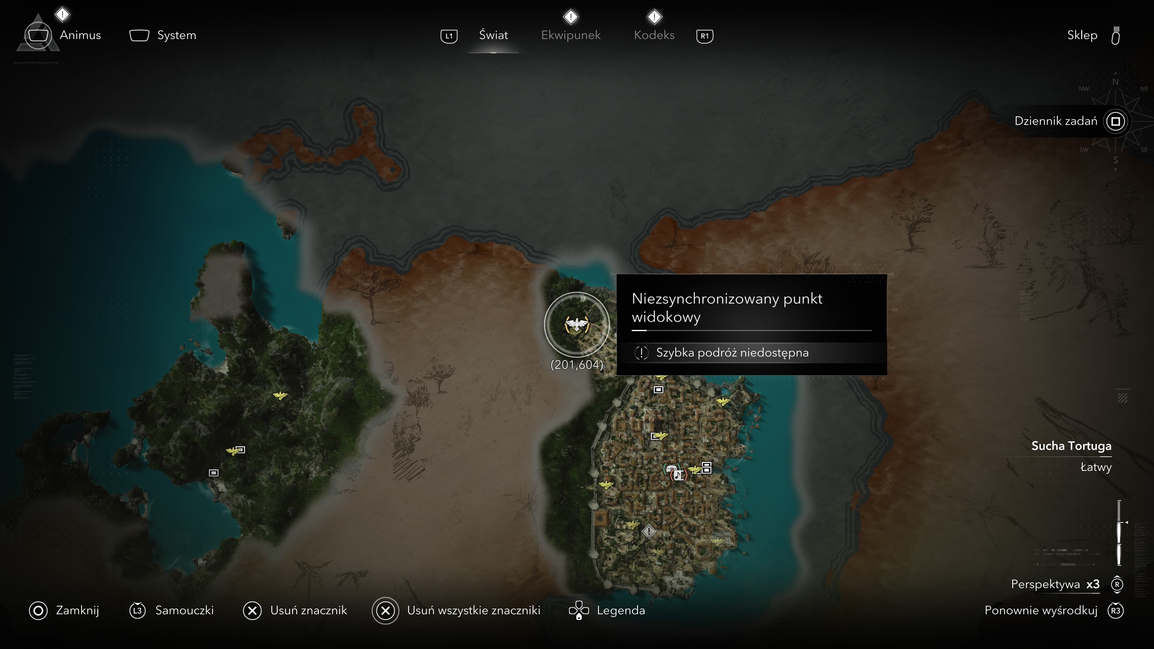 Assassin's Creed Black Flag Resynced - Wieże synchronizacyjne, punkty widokowe w Hawana