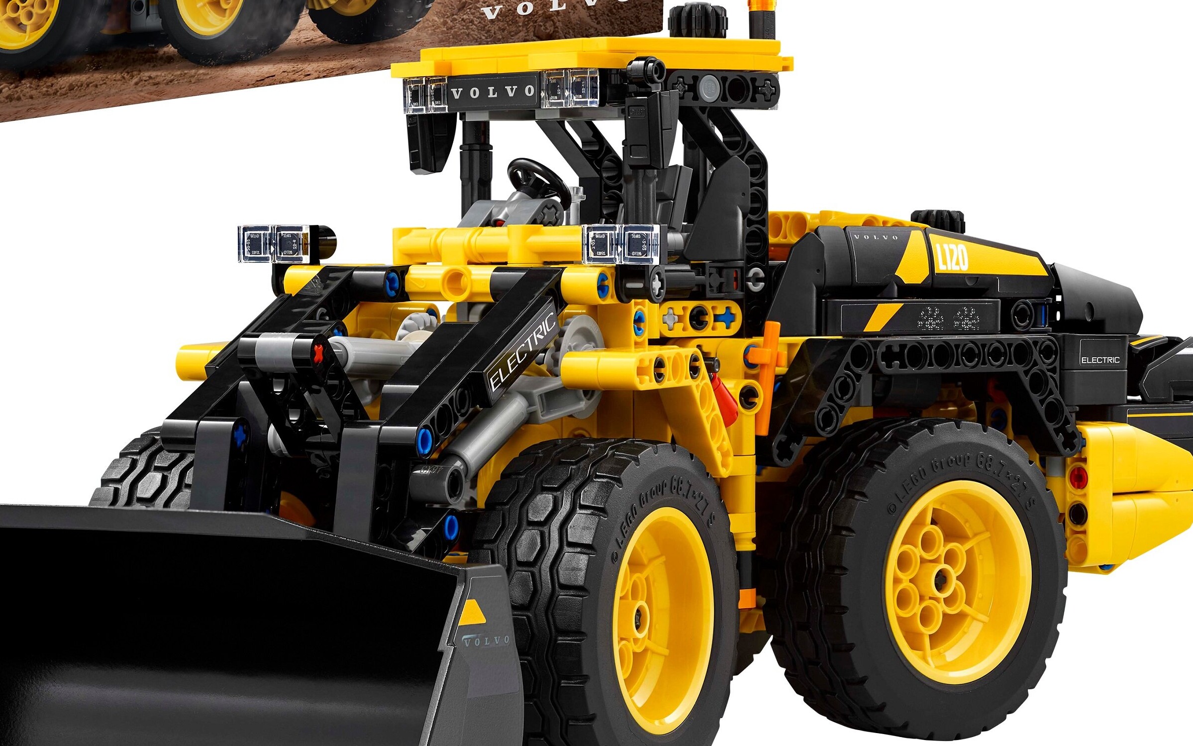 lego technic ładowarka kołowa
