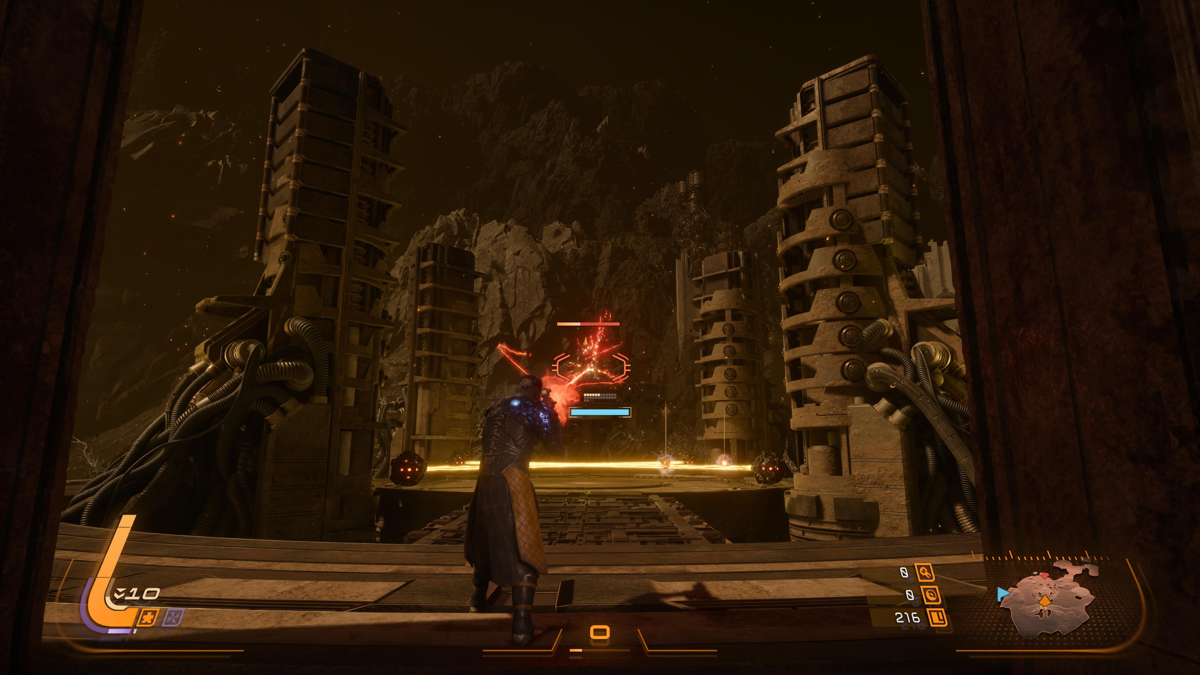 Saros - recenzja gry. Walka