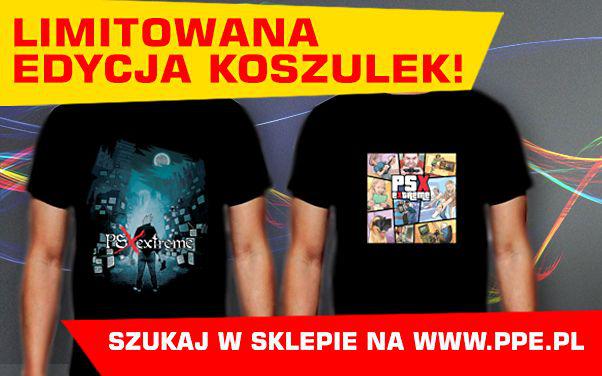 Koszulki PSX Extreme trafiają do sprzedaży! Promocja z roczną prenumeratą