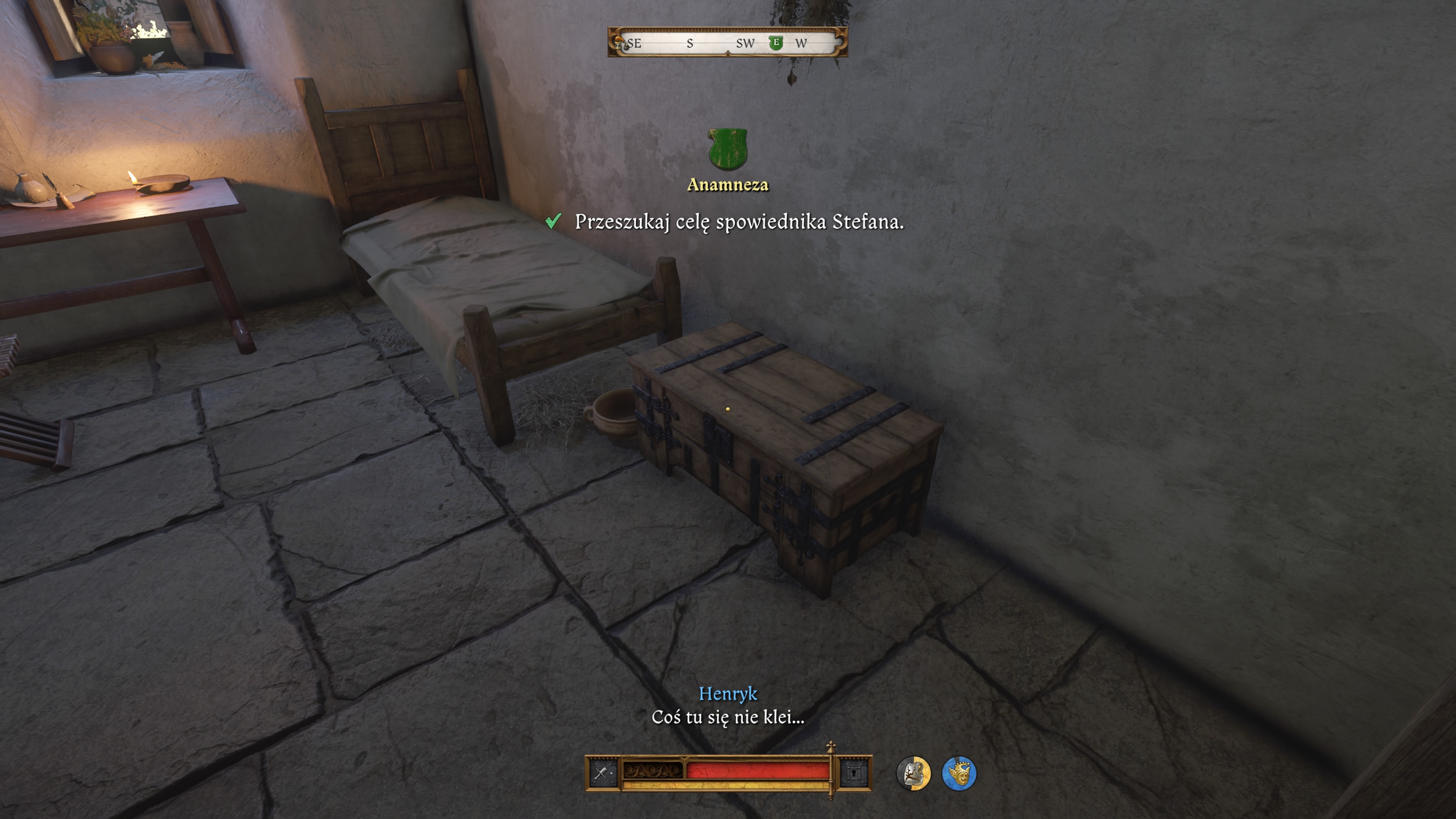 Kingdom Come Deliverance 2 - Anamneza: lazaret, chorzy pacjenci, Błażena, mnich, spowiednik, Kryspin, Ernest