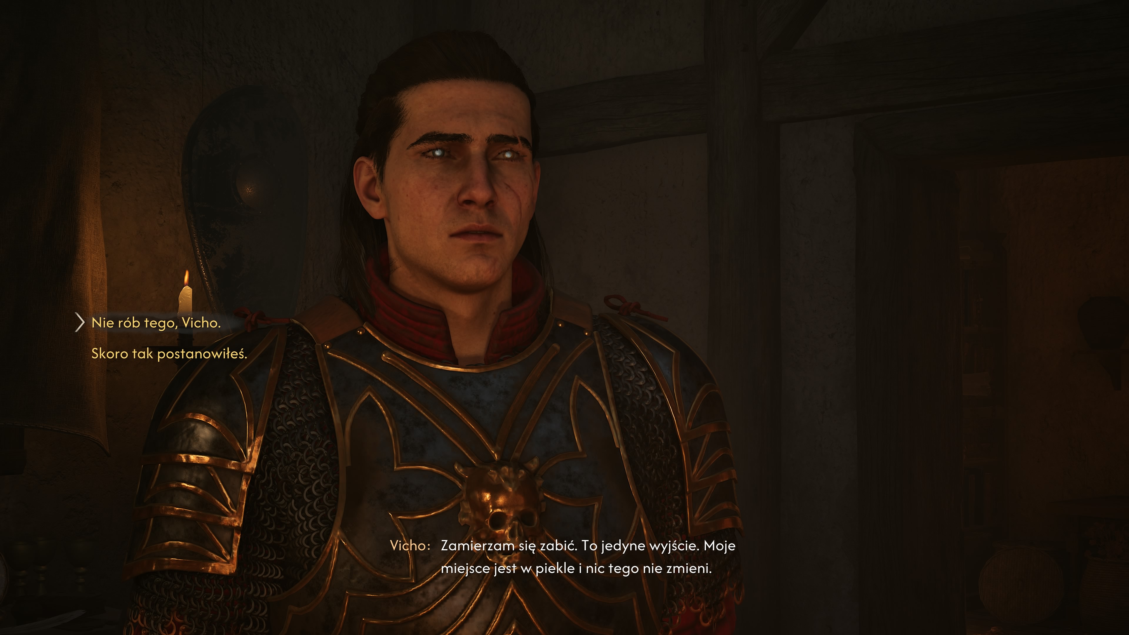 The Blood of Dawnwalker - Vicho: uwierzyć czy nie w zabicie Eliego i Devory?