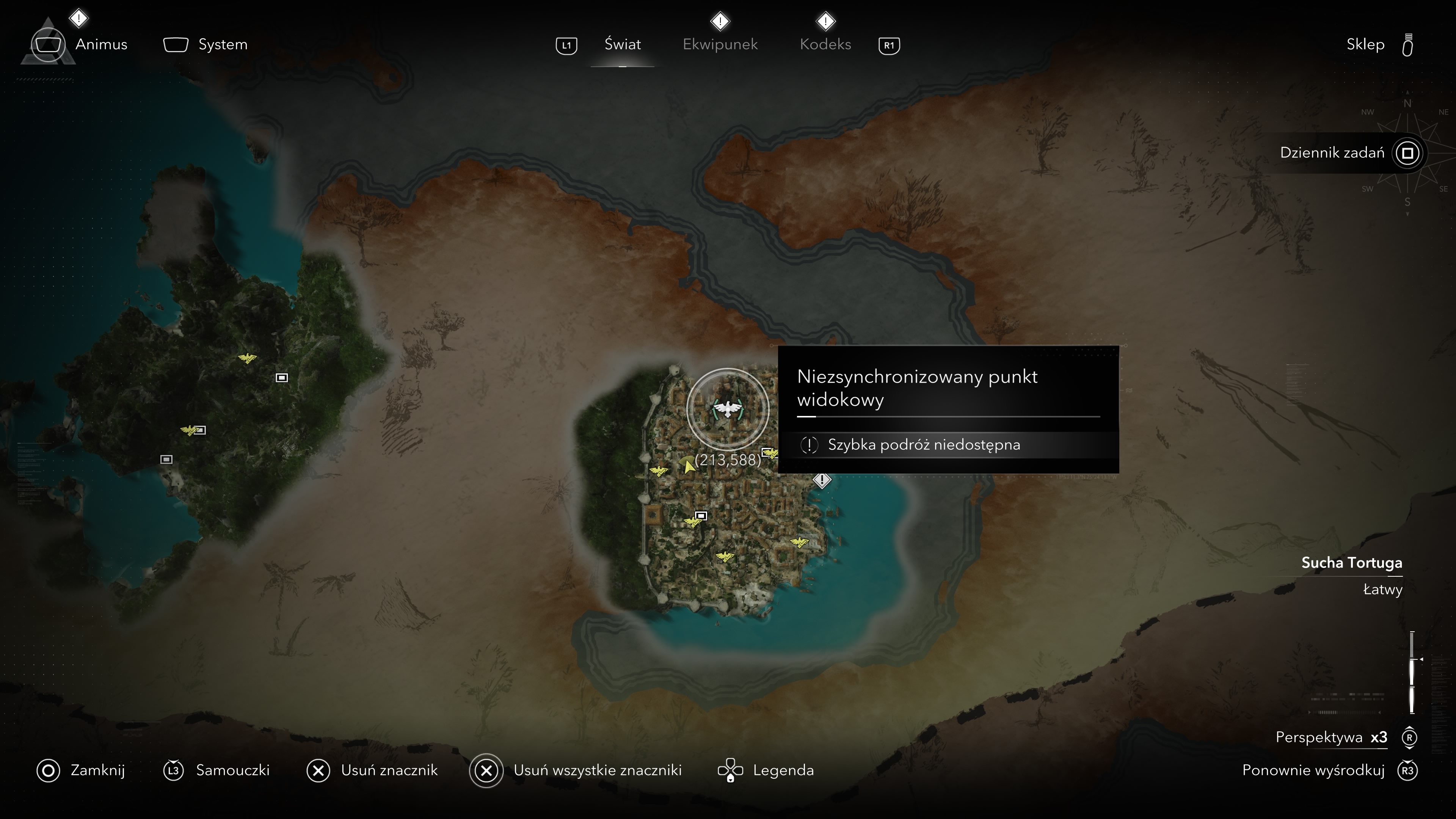 Assassin's Creed Black Flag Resynced - Wieże synchronizacyjne, punkty widokowe w Hawana