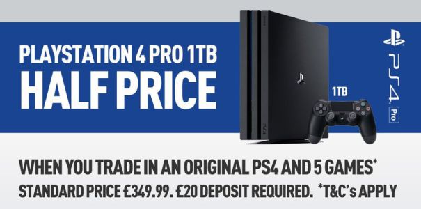Oddaj PS4 i kup PS4 Pro za połowę ceny