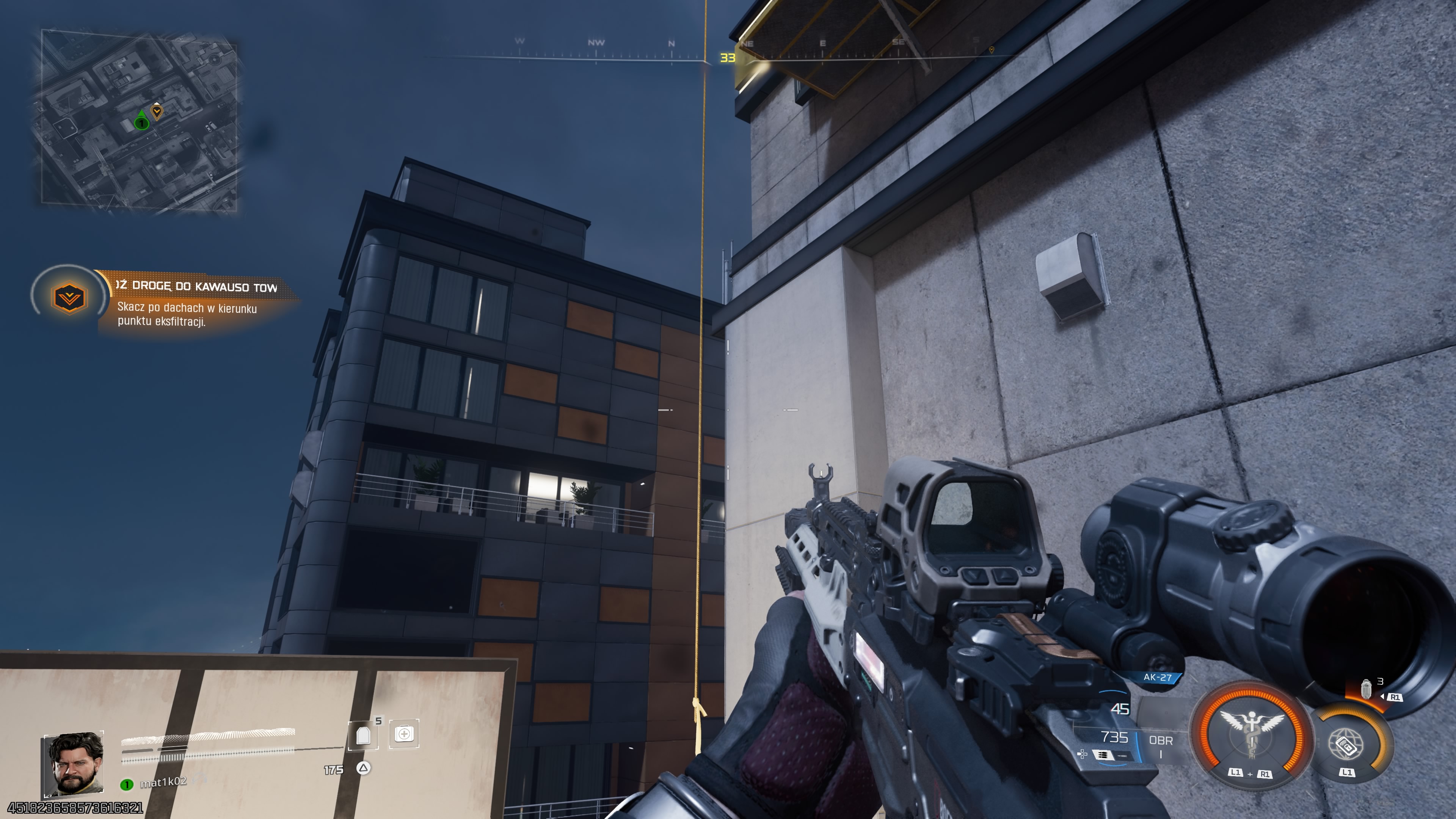 Call of Duty Black Ops 7 - Zakłócenie: Razor, Japonia, Fukasawa, kamuflaż, VIP, kuźnia, dachy