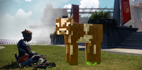 Wieża z Destiny odtworzona dzięki potędze Minecrafta