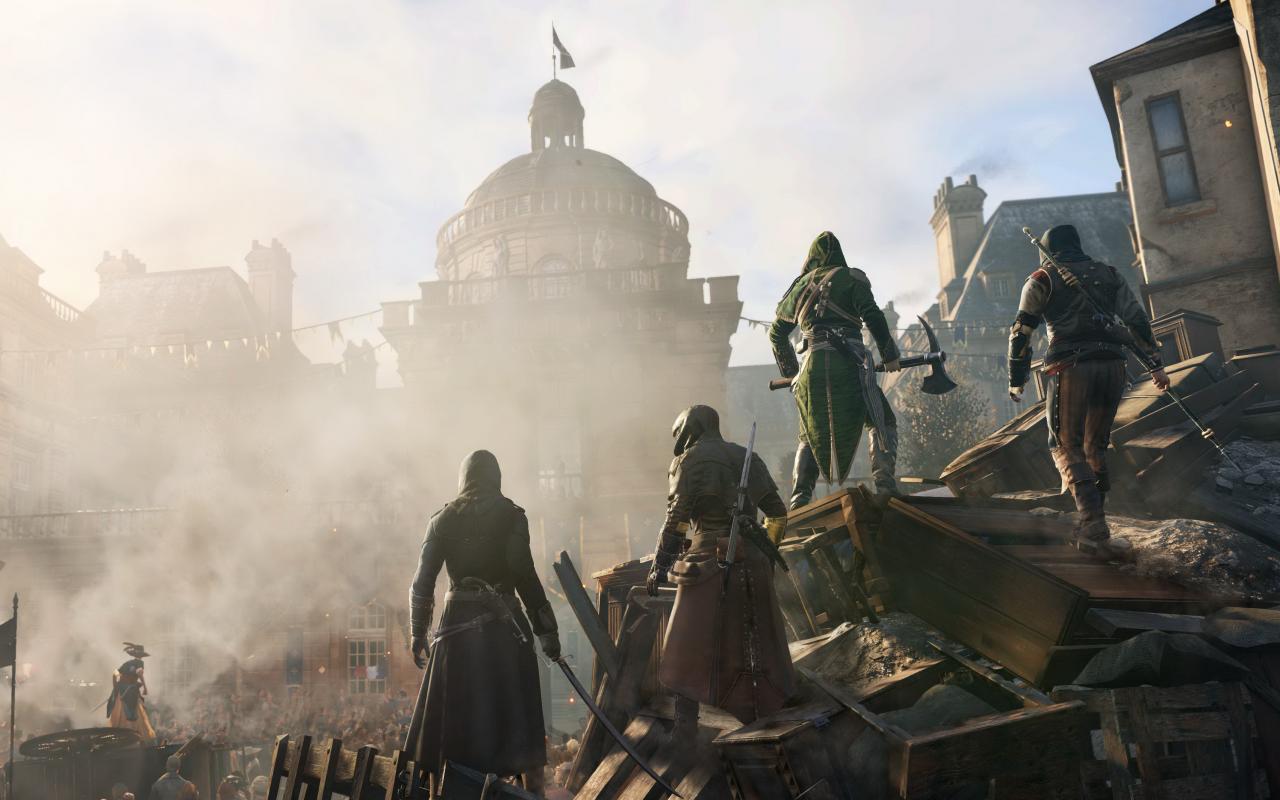 Czy Ubisoft specjalnie zmniejszyło rozdzielczość w Assassin&#039;s Creed: Unity na PS4?