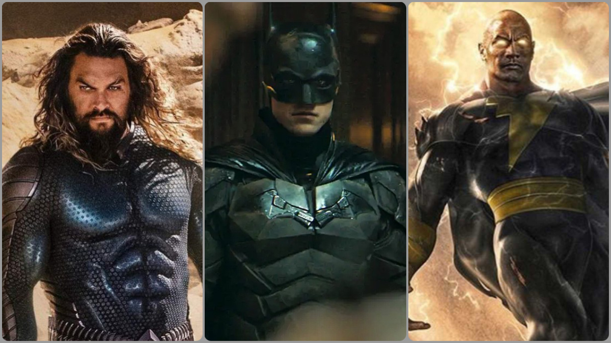 DCEU 2022 - Batman, Aquaman, Black Adam