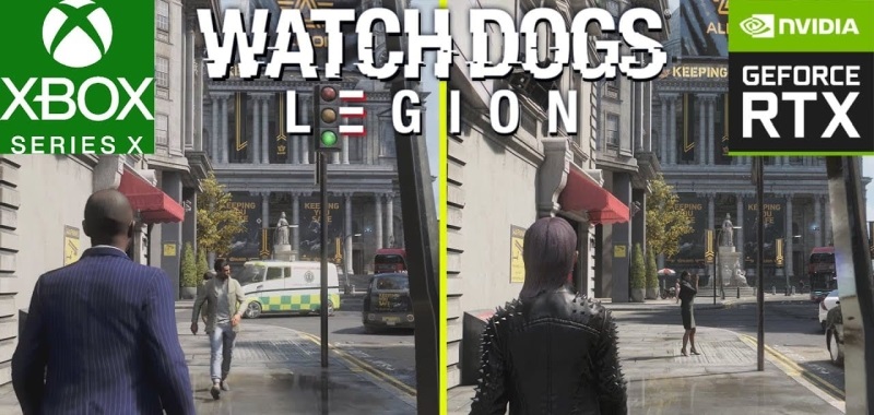 Watch Dogs Legion na pierwszym porównaniu ray tracingu. Xbox Series X vs. GeForce RTX 3080