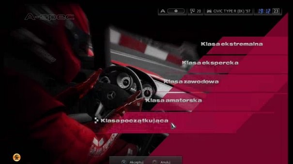 Jak wygląda POLSKIE menu Gran Turismo 5?
