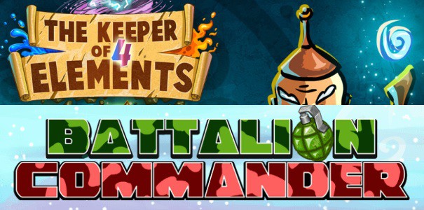 Dwa nowe tytuły dla fanów mniejszych gier - The Keeper of 4 Elements i Battalion Commander