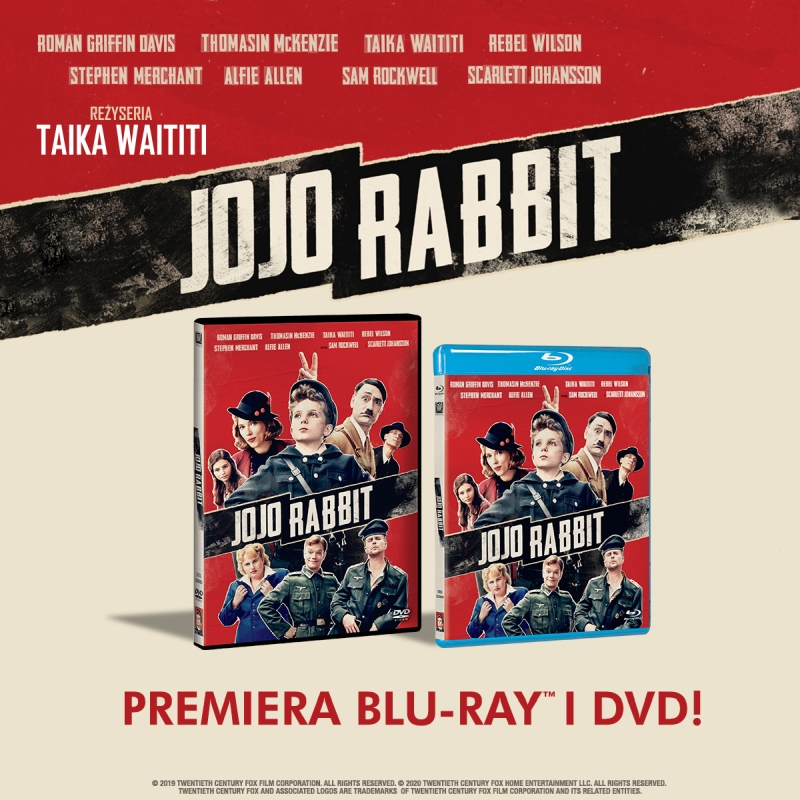 Jojo Rabbit na Blu-ray i DVD. Poznaliśmy datę premiery filmu