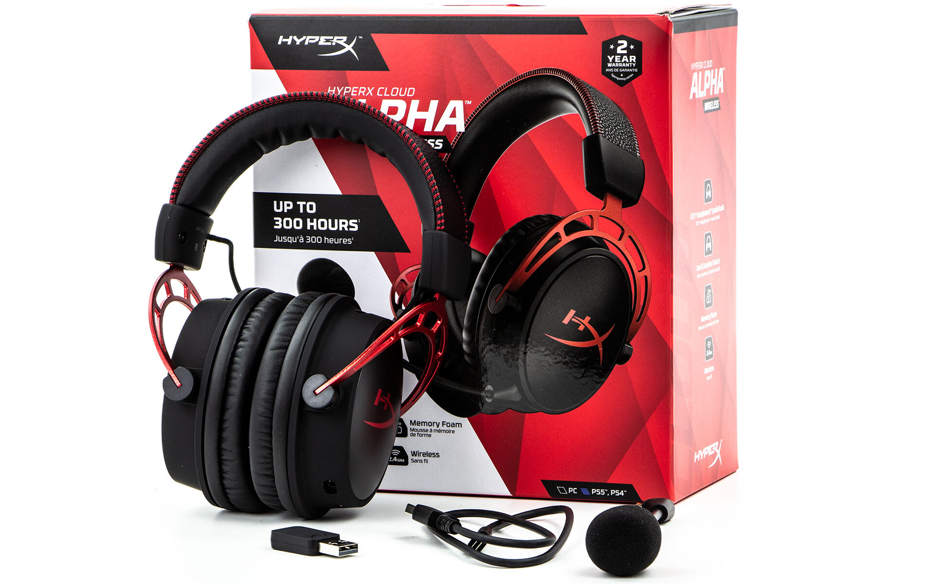 Świetne słuchawki gamingowe HyperX Cloud Alpha (bezprzewodowe) - za 449 zł (rabat 130 zł)