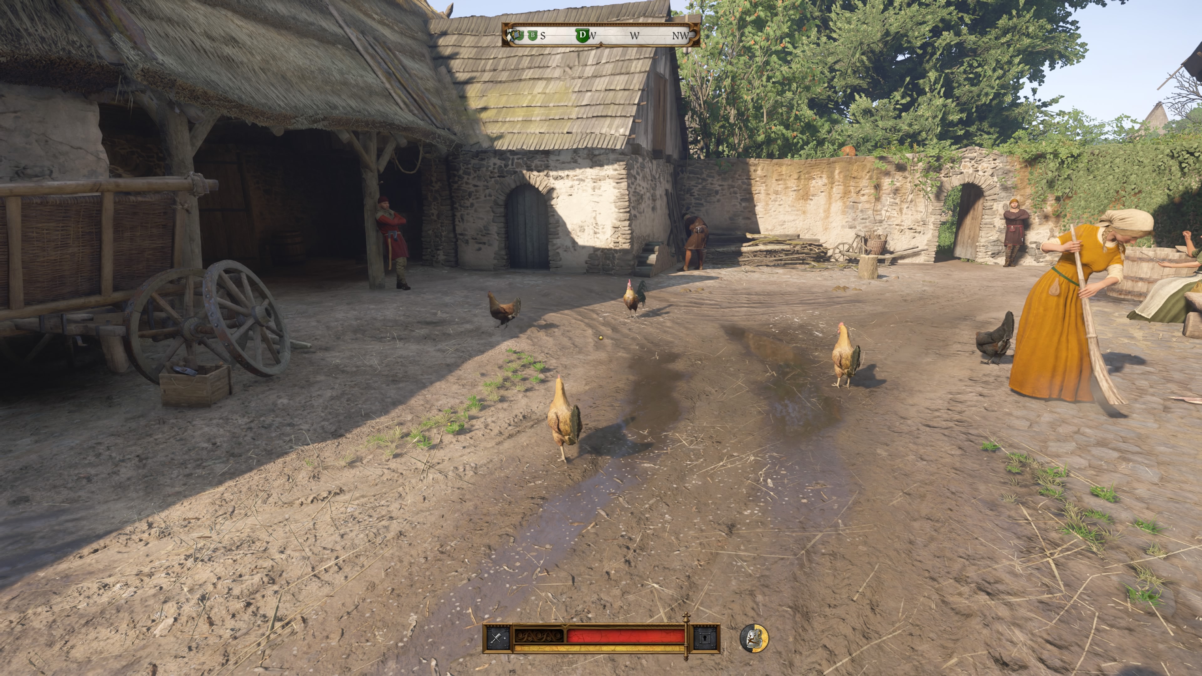 Kingdom Come Deliverance 2 - Anamneza: lazaret, chorzy pacjenci, Błażena, mnich, spowiednik, Kryspin, Ernest