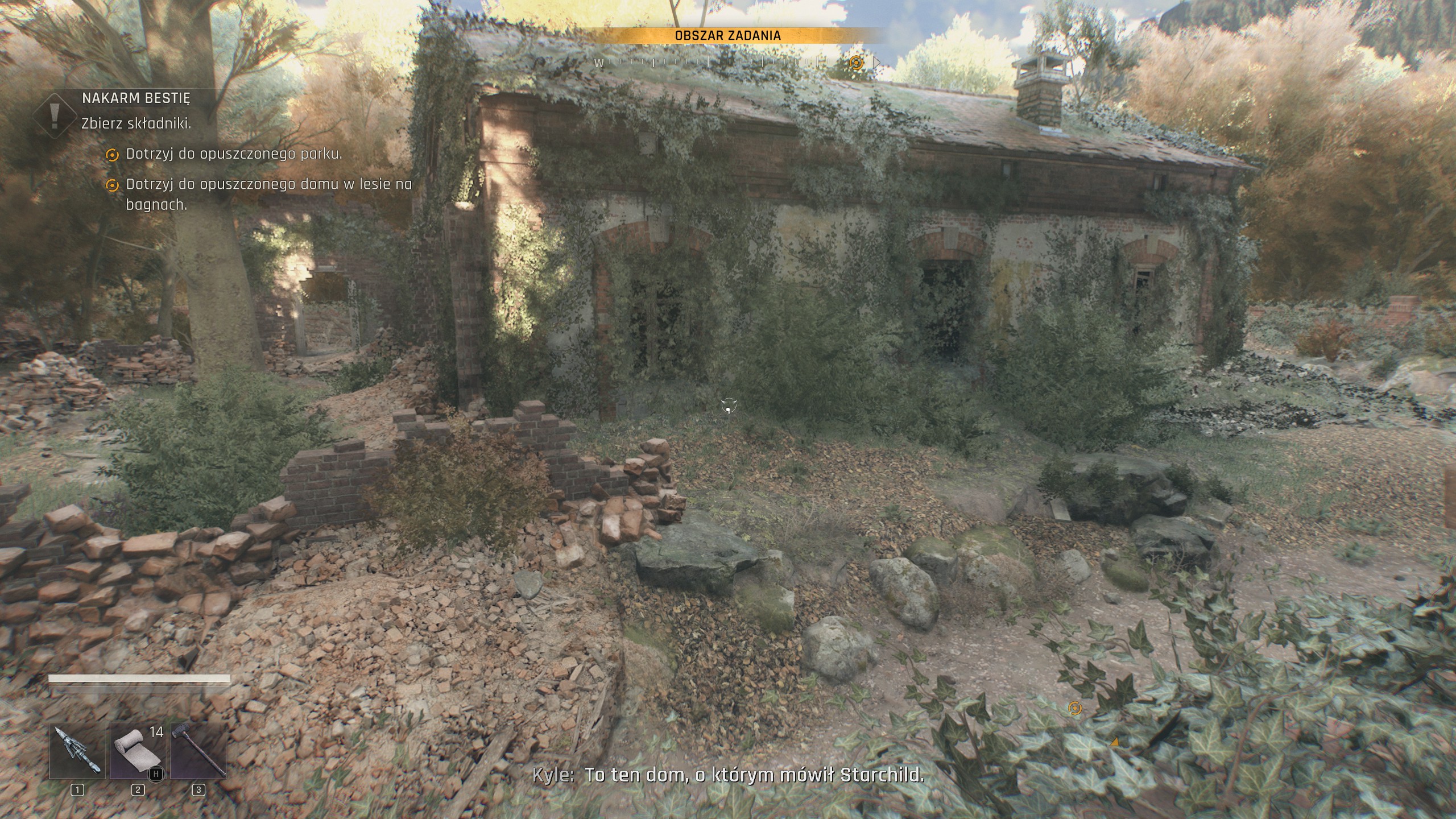 Dying Light The Beast - Nakarm bestię: Starchild, park, bagna