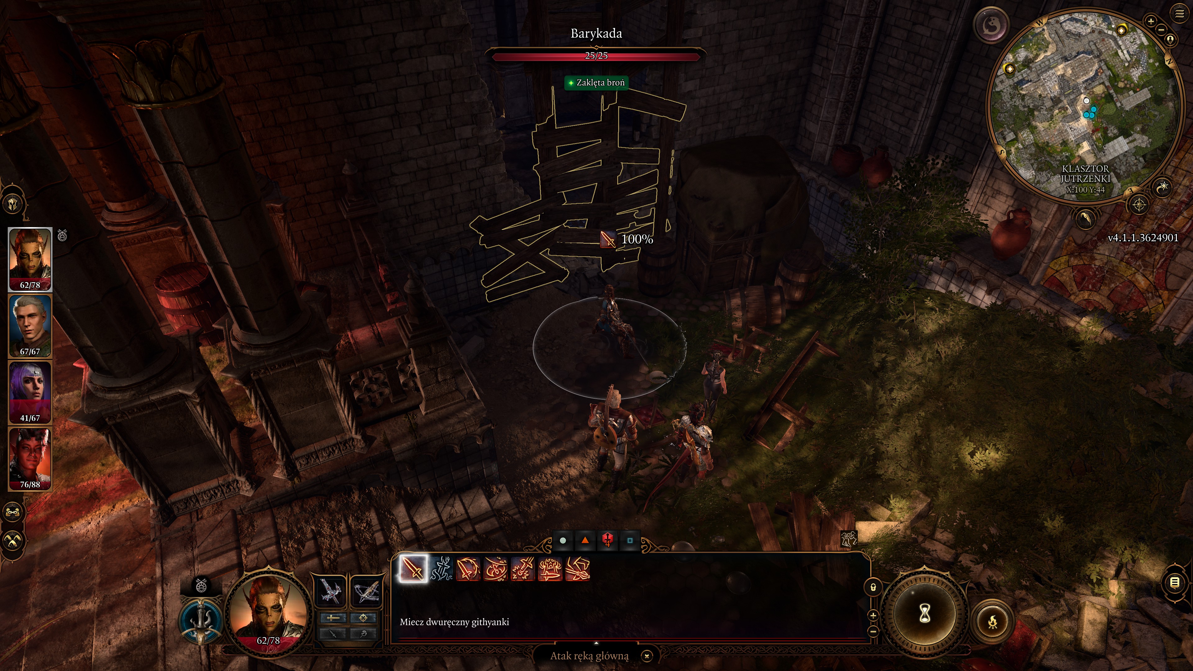 Baldurs Gate 3 - Odszukaj szkółkę githyanki, Podróżuj przez górską przełęcz: patrol, smok, klasztor