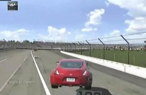 Latający Nissan - czyli test fizyki w GT5