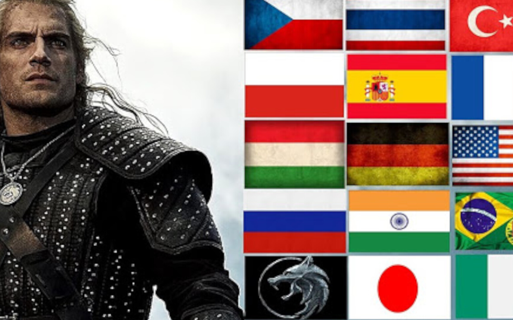 The Witcher many languages