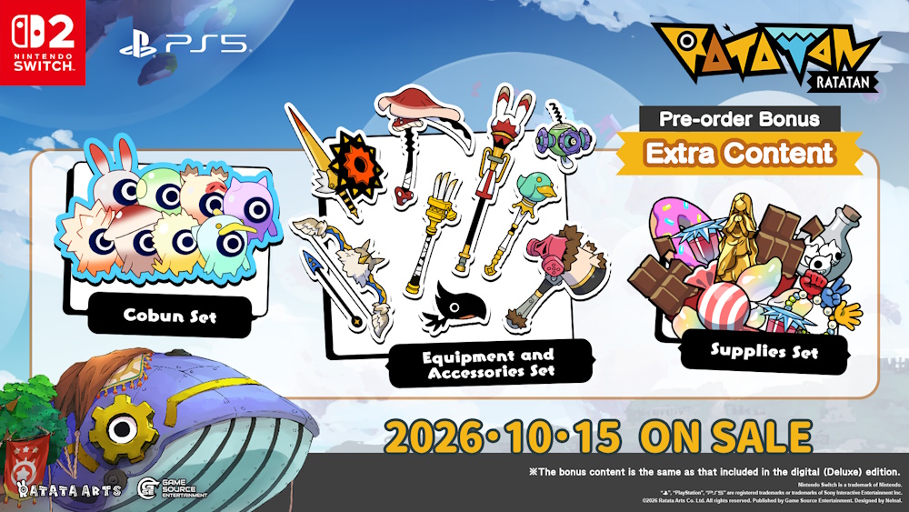 Ratatan new preorder bonus